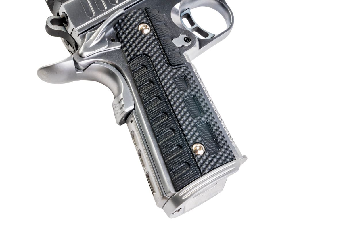 EMG キンバー 1911 ラピード アイス GBB エアソフトピストル - 銀(ぎん) (RMR Ver.、スタンダード) (AW Custom製)-AIRSOFT GOGO エアガン・サバゲー用品通販