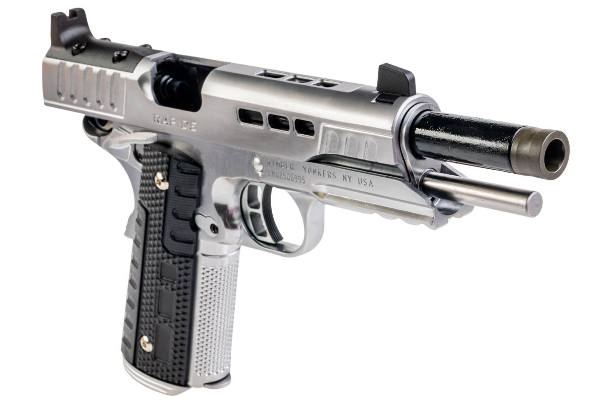EMG キンバー 1911 ラピード アイス GBB エアソフトピストル - 銀(ぎん) (RMR Ver.、スタンダード) (AW Custom製)-AIRSOFT GOGO エアガン・サバゲー用品通販