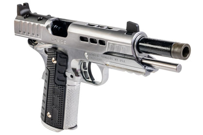 EMG キンバー 1911 ラピード アイス GBB エアソフトピストル - 銀(ぎん) (RMR Ver.、スタンダード) (AW Custom製)-AIRSOFT GOGO エアガン・サバゲー用品通販