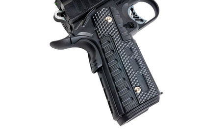 EMG キンバー 1911 ラピード ダスク GBB エアソフトピストル - ブラック (スタンダード) (AW Custom製)-AIRSOFT GOGO エアガン・サバゲー用品通販