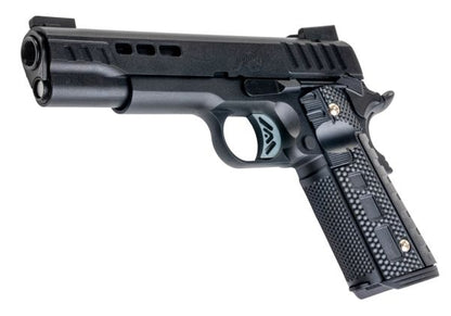 EMG キンバー 1911 ラピード ダスク GBB エアソフトピストル - ブラック (スタンダード) (AW Custom製)-AIRSOFT GOGO エアガン・サバゲー用品通販