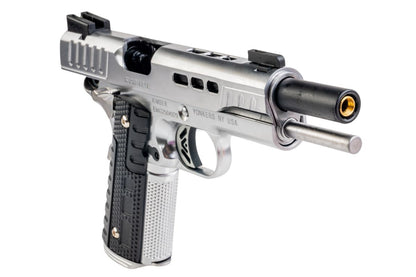 EMG キンバー 1911 ラピード フロスト GBB エアソフトピストル - 銀(ぎん) (スタンダード) (AW Custom製)-AIRSOFT GOGO エアガン・サバゲー用品通販