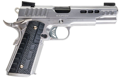EMG キンバー 1911 ラピード フロスト GBB エアソフトピストル - 銀(ぎん) (スタンダード) (AW Custom製)-AIRSOFT GOGO エアガン・サバゲー用品通販