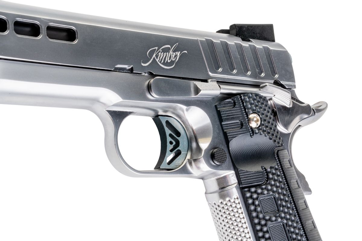 EMG キンバー 1911 ラピード フロスト GBB エアソフトピストル - 銀(ぎん) (スタンダード) (AW Custom製)-AIRSOFT GOGO エアガン・サバゲー用品通販
