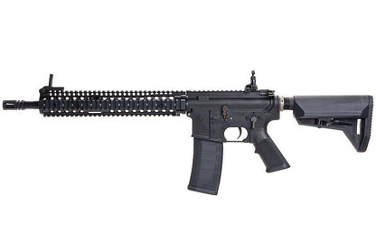 EMG コルト ダニエルディフェンス 12.25インチ M4A1 SOPMOD ブロック2 エアソフト M4 AEG ライフル - BK (KING ARMS製)-AIRSOFT GOGO エアガン・サバゲー用品通販