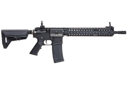 EMG コルト ダニエルディフェンス 12.25インチ M4A1 SOPMOD ブロック2 エアソフト M4 AEG ライフル - BK (KING ARMS製)-AIRSOFT GOGO エアガン・サバゲー用品通販
