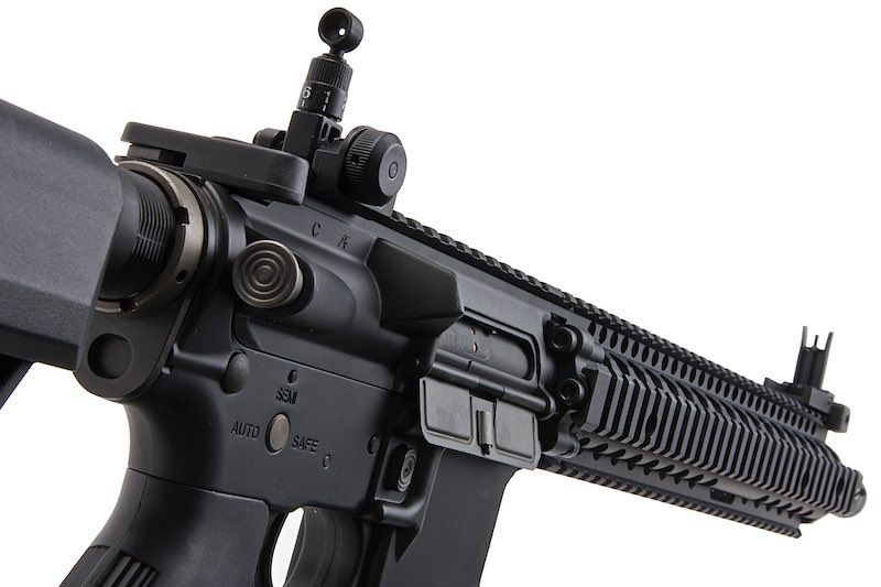 EMG コルト ダニエルディフェンス 12.25インチ M4A1 SOPMOD ブロック2 エアソフト M4 AEG ライフル - BK (KING ARMS製)-AIRSOFT GOGO エアガン・サバゲー用品通販