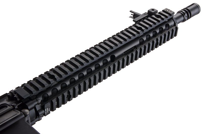 EMG コルト ダニエルディフェンス 12.25インチ M4A1 SOPMOD ブロック2 エアソフト M4 AEG ライフル - BK (KING ARMS製)-AIRSOFT GOGO エアガン・サバゲー用品通販