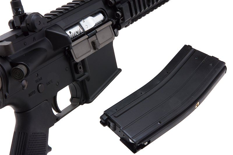 EMG コルト ダニエルディフェンス 12.5インチ M4A1 SOPMOD ブロック2 エアソフト M4 GBB ライフル - BK (KING ARMS製)-AIRSOFT GOGO エアガン・サバゲー用品通販