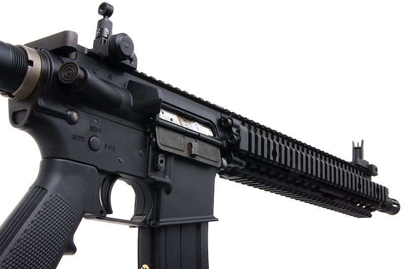 EMG コルト ダニエルディフェンス 12.5インチ M4A1 SOPMOD ブロック2 エアソフト M4 GBB ライフル - BK (KING ARMS製)-AIRSOFT GOGO エアガン・サバゲー用品通販