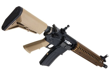EMG コルト ダニエルディフェンス 12.5インチ M4A1 SOPMOD ブロック2 エアソフト M4 GBB ライフル - BK/DE (KING ARMS製)-AIRSOFT GOGO エアガン・サバゲー用品通販