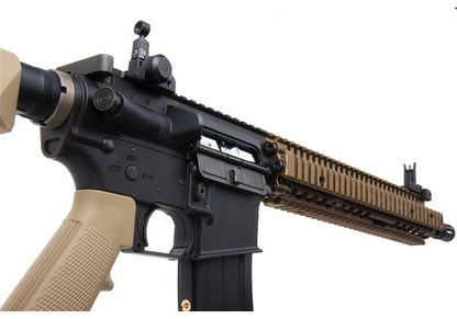 EMG コルト ダニエルディフェンス 12.5インチ M4A1 SOPMOD ブロック2 エアソフト M4 GBB ライフル - BK/DE (KING ARMS製)-AIRSOFT GOGO エアガン・サバゲー用品通販
