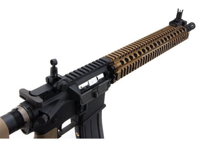 EMG コルト ダニエルディフェンス 12.5インチ M4A1 SOPMOD ブロック2 エアソフト M4 GBB ライフル - BK/DE (KING ARMS製)-AIRSOFT GOGO エアガン・サバゲー用品通販