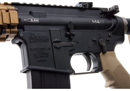 EMG コルト ダニエルディフェンス 12.5インチ M4A1 SOPMOD ブロック2 エアソフト M4 GBB ライフル - BK/DE (KING ARMS製)-AIRSOFT GOGO エアガン・サバゲー用品通販