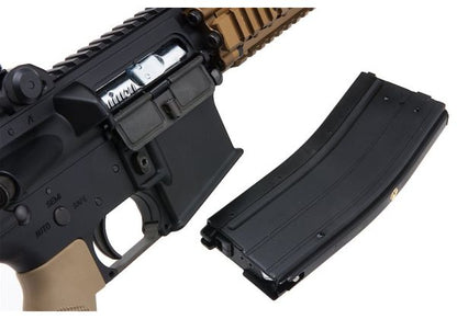EMG コルト ダニエルディフェンス 12.5インチ M4A1 SOPMOD ブロック2 エアソフト M4 GBB ライフル - BK/DE (KING ARMS製)-AIRSOFT GOGO エアガン・サバゲー用品通販