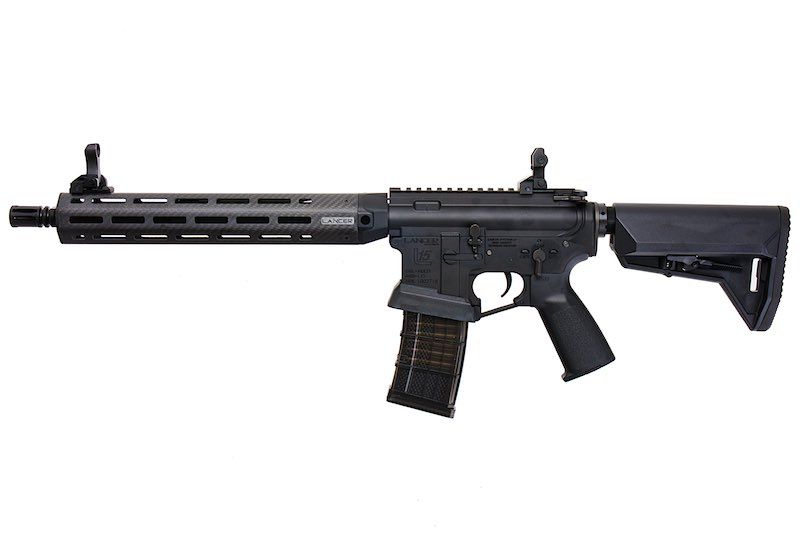 EMG Lancer Systemsライセンス取得済みL15 Defense AEGエアソフトライフル（カーボンファイバーハンドガード/12インチ）by King Arms-AIRSOFT GOGO エアガン・サバゲー用品通販