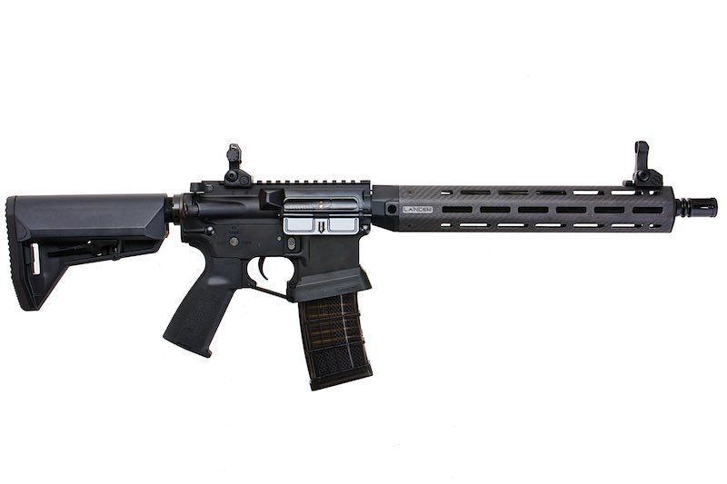 EMG Lancer Systemsライセンス取得済みL15 Defense AEGエアソフトライフル（カーボンファイバーハンドガード/12インチ）by King Arms-AIRSOFT GOGO エアガン・サバゲー用品通販