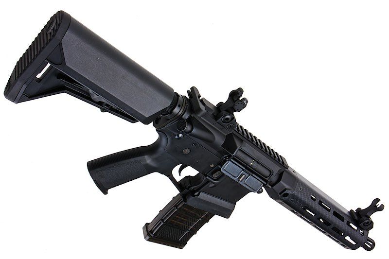 EMG Lancer Systemsライセンス取得済みL15 Defense AEGエアソフトライフル（カーボンファイバーハンドガード/8インチ）by King Arms-AIRSOFT GOGO エアガン・サバゲー用品通販