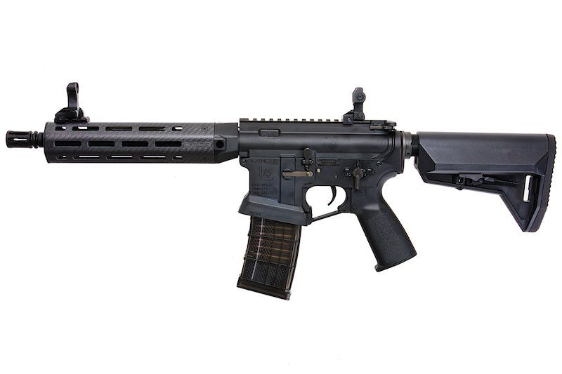 EMG Lancer Systemsライセンス取得済みL15 Defense AEGエアソフトライフル（カーボンファイバーハンドガード/8インチ）by King Arms-AIRSOFT GOGO エアガン・サバゲー用品通販