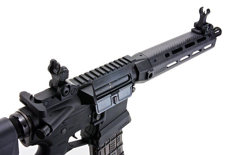 EMG Lancer Systemsライセンス取得済みL15 Defense AEGエアソフトライフル（カーボンファイバーハンドガード/8インチ）by King Arms-AIRSOFT GOGO エアガン・サバゲー用品通販