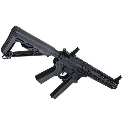 EMG NOVESKE 9 (9MM PCC) エアソフト AEG ライフル - ブラック (APS 製)-AIRSOFT GOGO エアガン・サバゲー用品通販