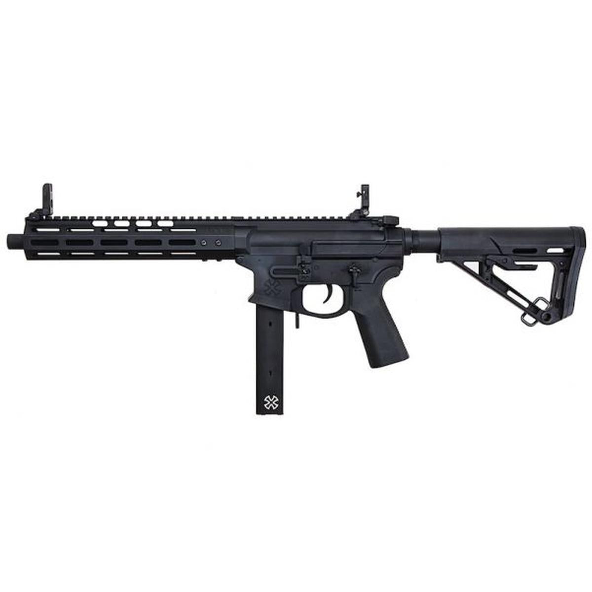 EMG NOVESKE 9 (9MM PCC) エアソフト AEG ライフル - ブラック (APS 製)-AIRSOFT GOGO エアガン・サバゲー用品通販