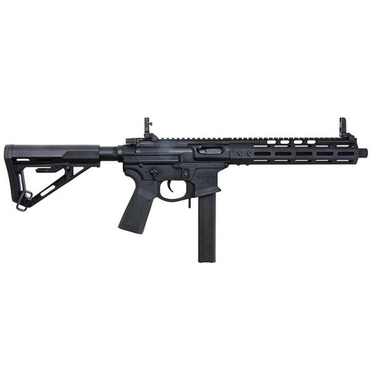 EMG NOVESKE 9 (9MM PCC) エアソフト AEG ライフル - ブラック (APS 製)-AIRSOFT GOGO エアガン・サバゲー用品通販
