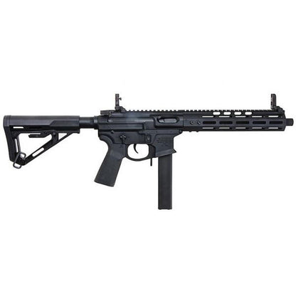 EMG NOVESKE 9 (9MM PCC) エアソフト AEG ライフル - ブラック (APS 製)-AIRSOFT GOGO エアガン・サバゲー用品通販