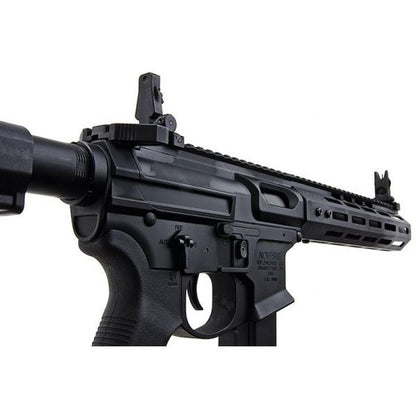 EMG NOVESKE 9 (9MM PCC) エアソフト AEG ライフル - ブラック (APS 製)-AIRSOFT GOGO エアガン・サバゲー用品通販