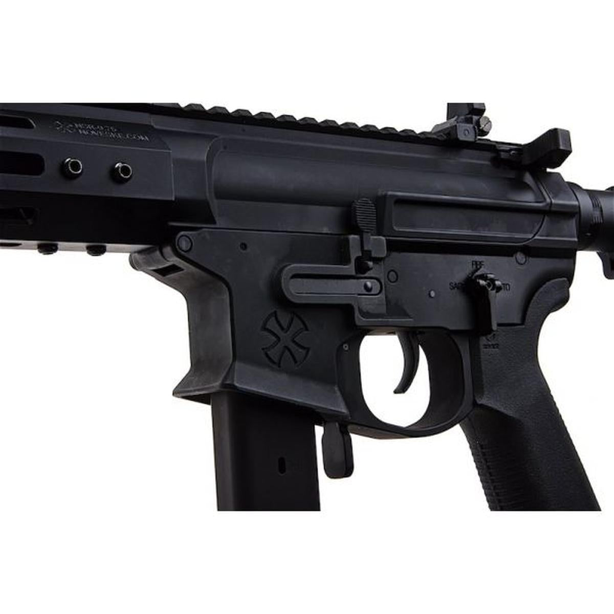 EMG NOVESKE 9 (9MM PCC) エアソフト AEG ライフル - ブラック (APS 製)-AIRSOFT GOGO エアガン・サバゲー用品通販