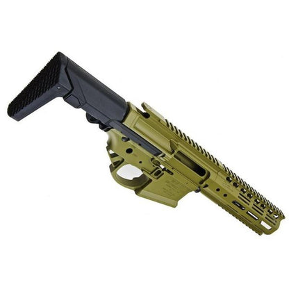 EMG NOVESKE GEN4 ゲットー ブラスター レシーバー キット (7.94 インチ) マルイ MWS GBB (DYTAC 製) セラコート グリーン-AIRSOFT GOGO エアガン・サバゲー用品通販
