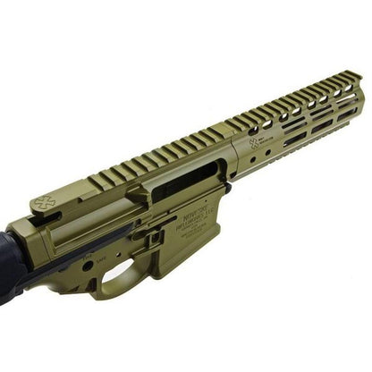 EMG NOVESKE GEN4 ゲットー ブラスター レシーバー キット (7.94 インチ) マルイ MWS GBB (DYTAC 製) セラコート グリーン-AIRSOFT GOGO エアガン・サバゲー用品通販