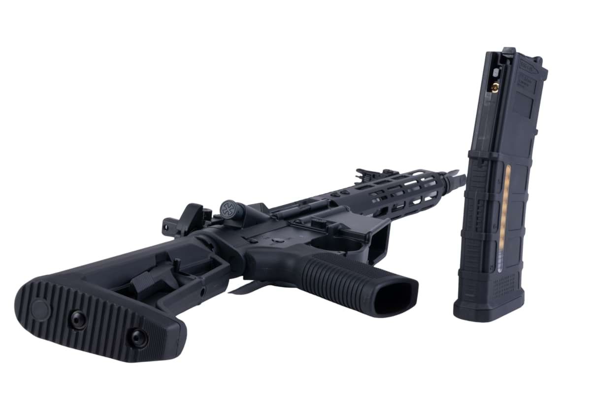 EMG Noveske N4 エアソフト M4 GBB ライフル (MWS システム) by Double Eagle - ブラック (第2世代)-AIRSOFT GOGO エアガン・サバゲー用品通販