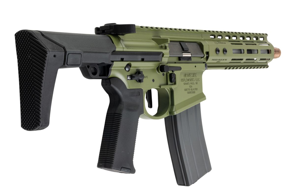EMG Noveske N4 GHETTO BLASTER NHR-7 (7.94インチ) エアソフト M4 GBBR (MWSシステム) by Double Eagle - BG (Gen 2)-AIRSOFT GOGO エアガン・サバゲー用品通販