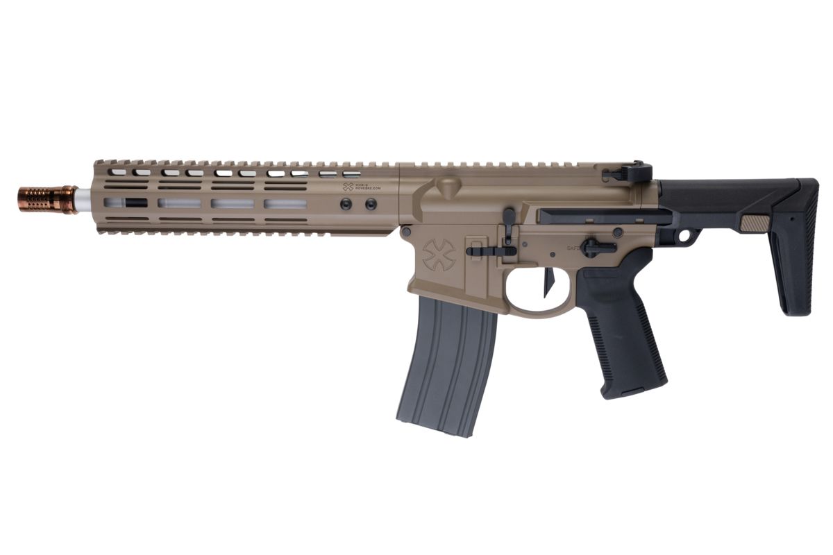 EMG Noveske N4 GHETTO BLASTER NHR-9 (10.5 インチ) エアソフト M4 GBBR (MWS システム) Double Eagle - DE (第 2 世代)-AIRSOFT GOGO エアガン・サバゲー用品通販