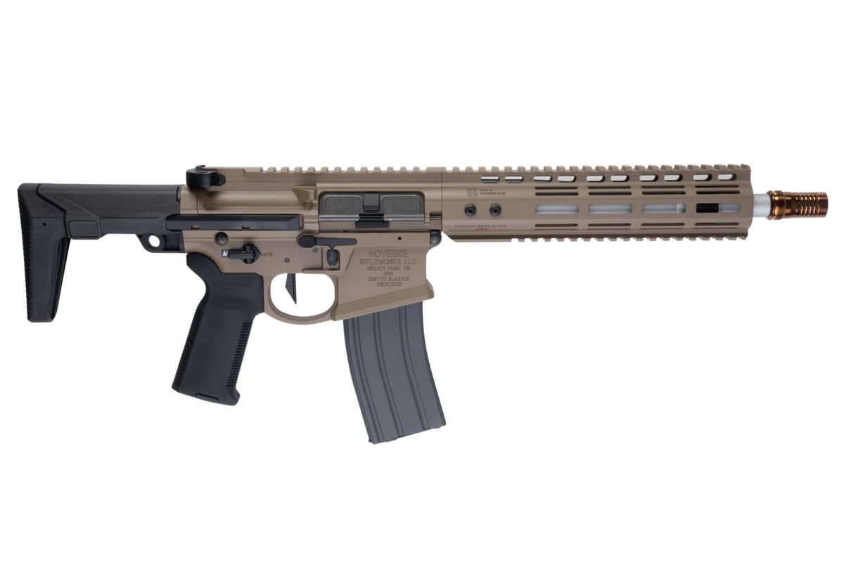 EMG Noveske N4 GHETTO BLASTER NHR-9 (10.5 インチ) エアソフト M4 GBBR (MWS システム) Double Eagle - DE (第 2 世代)-AIRSOFT GOGO エアガン・サバゲー用品通販