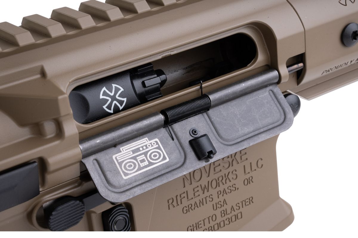 EMG Noveske N4 GHETTO BLASTER NHR-9 (10.5 インチ) エアソフト M4 GBBR (MWS システム) Double Eagle - DE (第 2 世代)-AIRSOFT GOGO エアガン・サバゲー用品通販