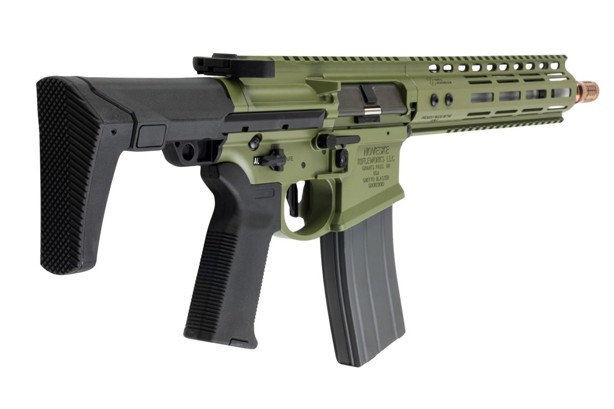 EMG Noveske N4 GHETTO BLASTER NHR-9 (10.5インチ) エアソフト M4 GBBR (MWSシステム) by Double Eagle - BG (第2世代)-AIRSOFT GOGO エアガン・サバゲー用品通販