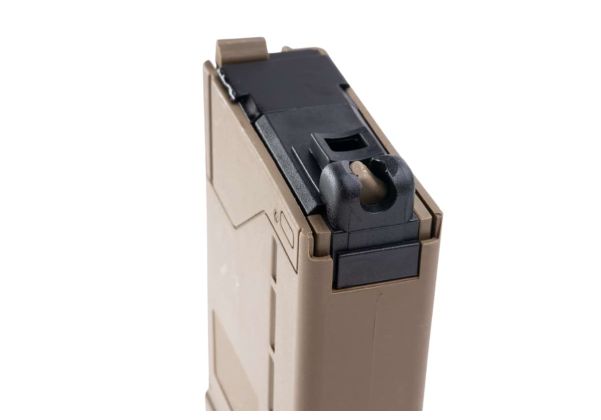 EMG ランサーシステム L5AWM V2 35rds ガスマグ マルイ MWS GBBR by Angry Gun (5.56 タイプ、Opqaue FDE)-AIRSOFT GOGO エアガン・サバゲー用品通販