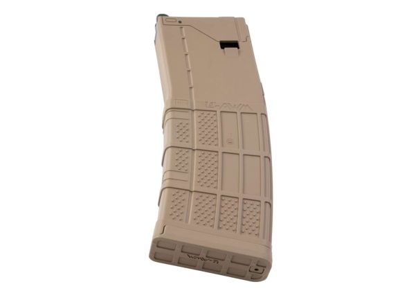 EMG ランサーシステム L5AWM V2 35rds ガスマグ マルイ MWS GBBR by Angry Gun (5.56 タイプ、Opqaue FDE)-AIRSOFT GOGO エアガン・サバゲー用品通販