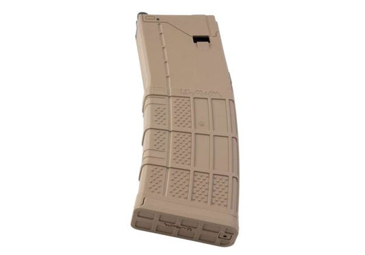 EMG ランサーシステム L5AWM V2 35rds ガスマグ マルイ MWS GBBR by Angry Gun (5.56 タイプ、Opqaue FDE)-AIRSOFT GOGO エアガン・サバゲー用品通販
