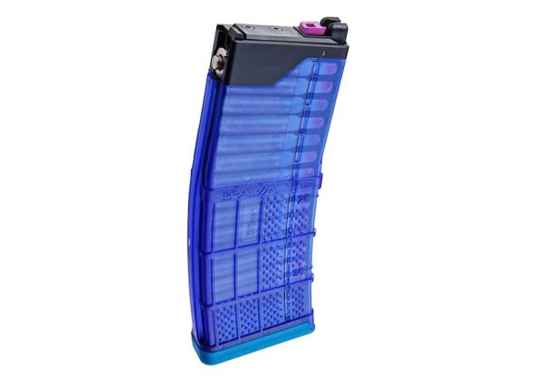 EMG ランサーシステム L5AWN 30rds ガスマガジン Tokyo Marui MWS GBBR (556 タイプ) 用 CYMA - ブルー-AIRSOFT GOGO エアガン・サバゲー用品通販