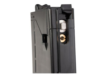 EMG ランサー システムズ L5AWM V2 35 発ガスマガジン マルイ MWS GBBR 用 ANGRY GUN 製 (5.56 タイプ、半透明スモーク)-AIRSOFT GOGO エアガン・サバゲー用品通販