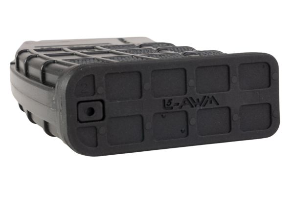 EMG ランサー システムズ L5AWM V2 35 発ガスマガジン マルイ MWS GBBR 用 ANGRY GUN 製 (5.56 タイプ、半透明スモーク)-AIRSOFT GOGO エアガン・サバゲー用品通販