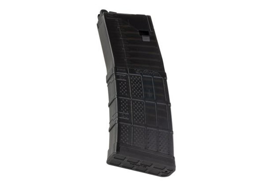 EMG ランサー システムズ L5AWM V2 35 発ガスマガジン マルイ MWS GBBR 用 ANGRY GUN 製 (5.56 タイプ、半透明スモーク)-AIRSOFT GOGO エアガン・サバゲー用品通販