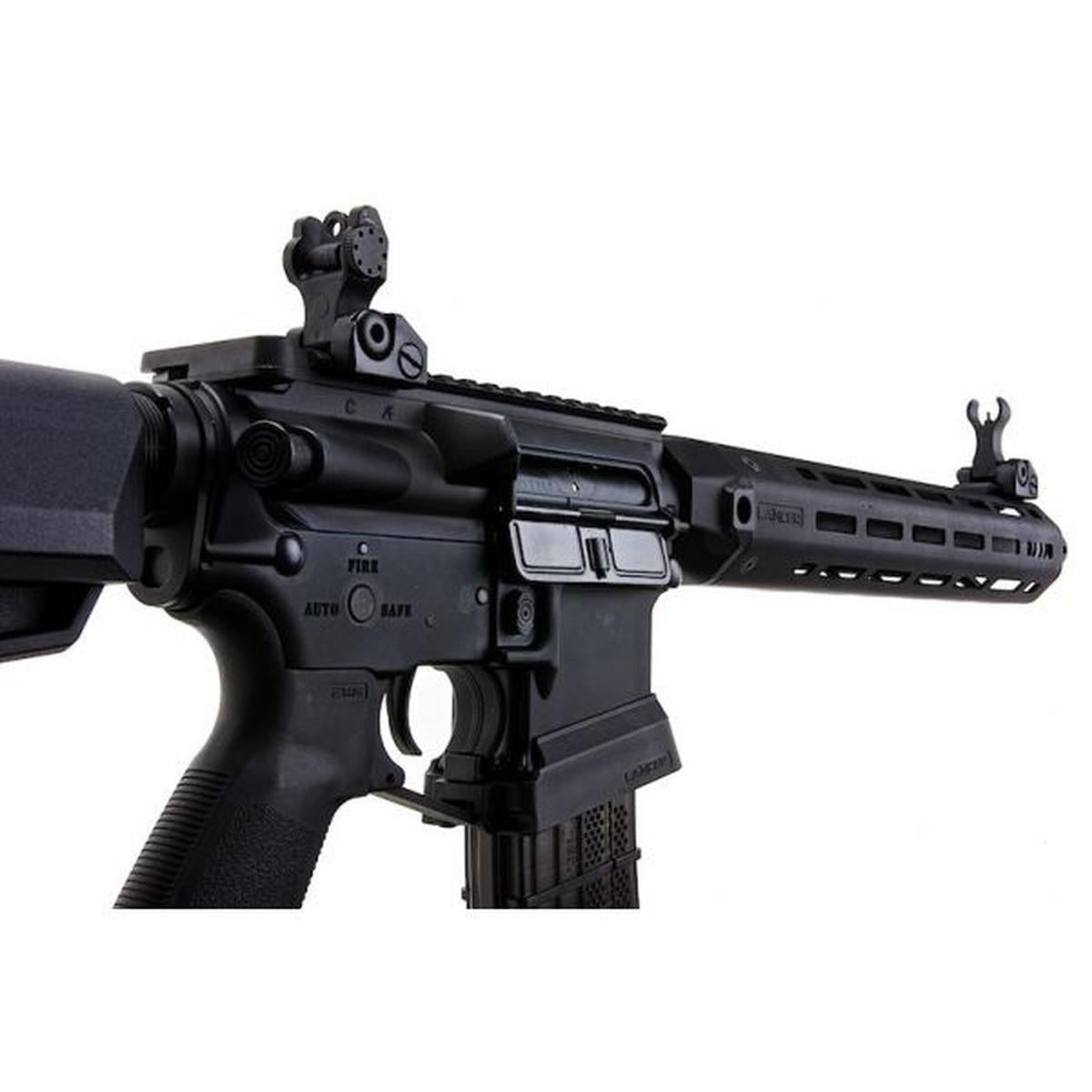 EMG ランサー システムズ ライセンス L15 ディフェンス AEG エアソフト ライフル (ブラック ハンドガード /12 インチ) KING ARMS 製-AIRSOFT GOGO エアガン・サバゲー用品通販