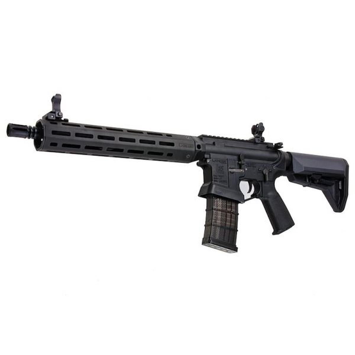 EMG ランサー システムズ ライセンス L15 ディフェンス AEG エアソフト ライフル (ブラック ハンドガード /12 インチ) KING ARMS 製-AIRSOFT GOGO エアガン・サバゲー用品通販