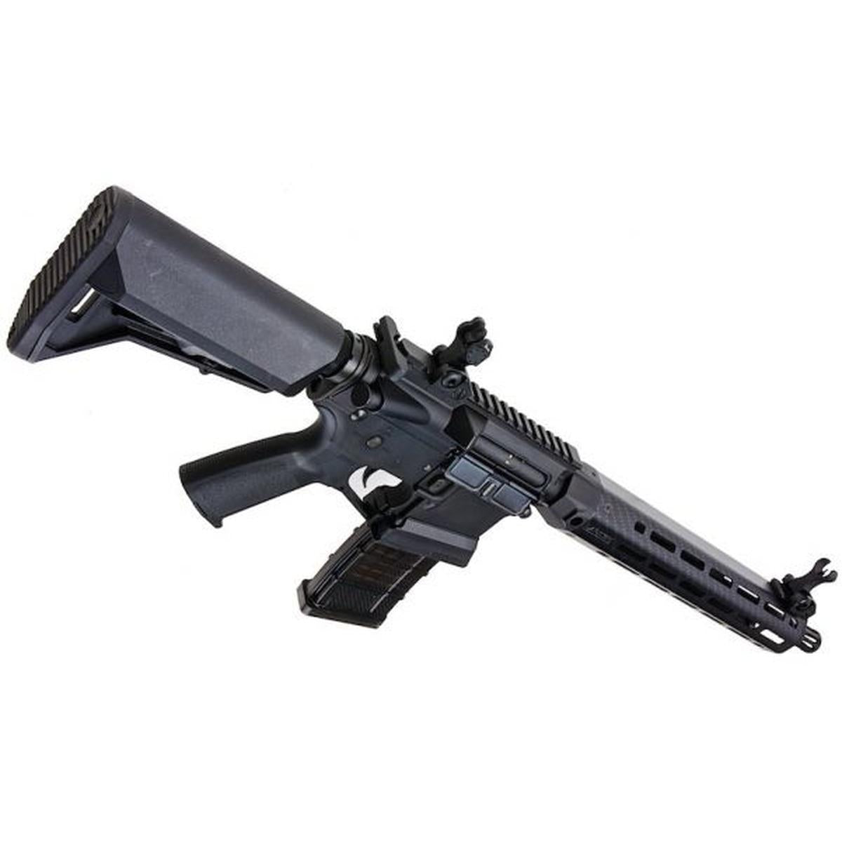 EMG ランサー システムズ ライセンス L15 ディフェンス AEG エアソフト ライフル (フェイク カーボン ハンドガード /12 インチ) KING ARMS 製-AIRSOFT GOGO エアガン・サバゲー用品通販
