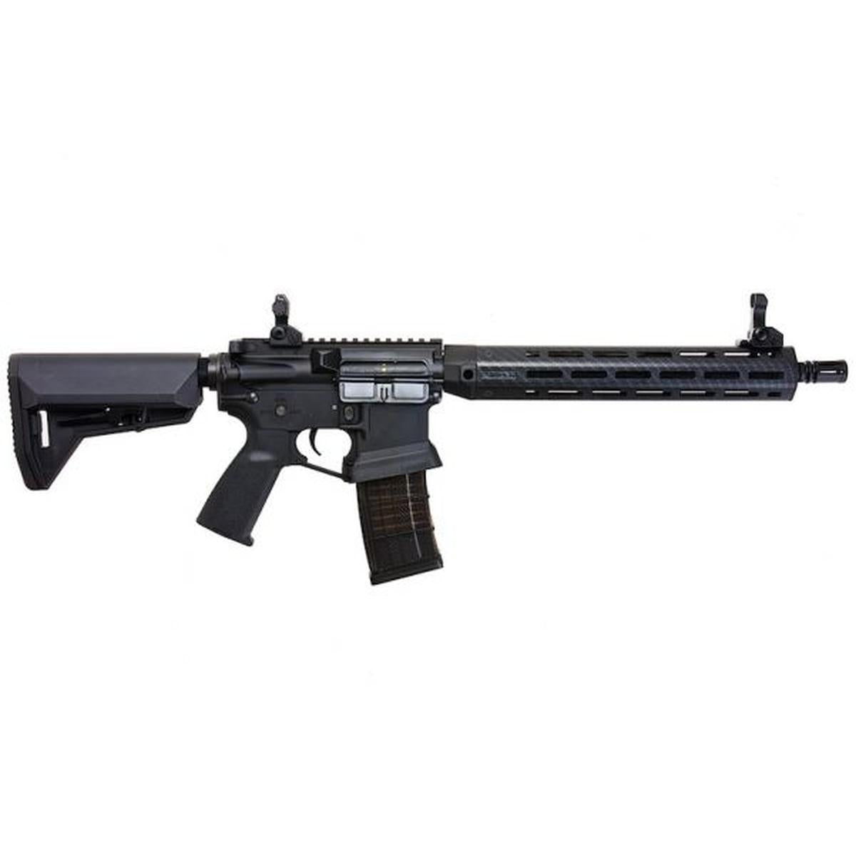 EMG ランサー システムズ ライセンス L15 ディフェンス AEG エアソフト ライフル (フェイク カーボン ハンドガード /12 インチ) KING ARMS 製-AIRSOFT GOGO エアガン・サバゲー用品通販