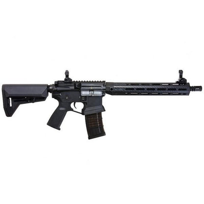 EMG ランサー システムズ ライセンス L15 ディフェンス AEG エアソフト ライフル (フェイク カーボン ハンドガード /12 インチ) KING ARMS 製-AIRSOFT GOGO エアガン・サバゲー用品通販